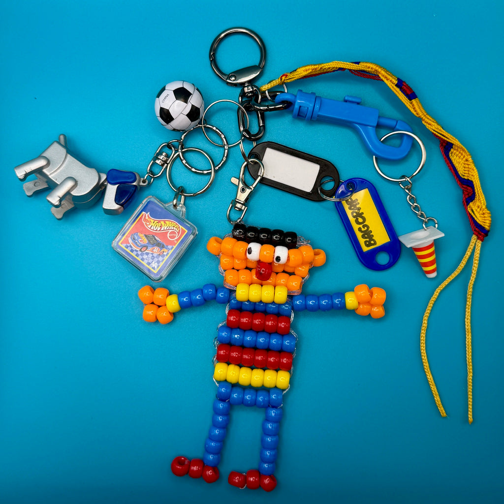 One-of-One Y2K Vintage Keychain Bag Charm Pack — Ernie, Robot Dog