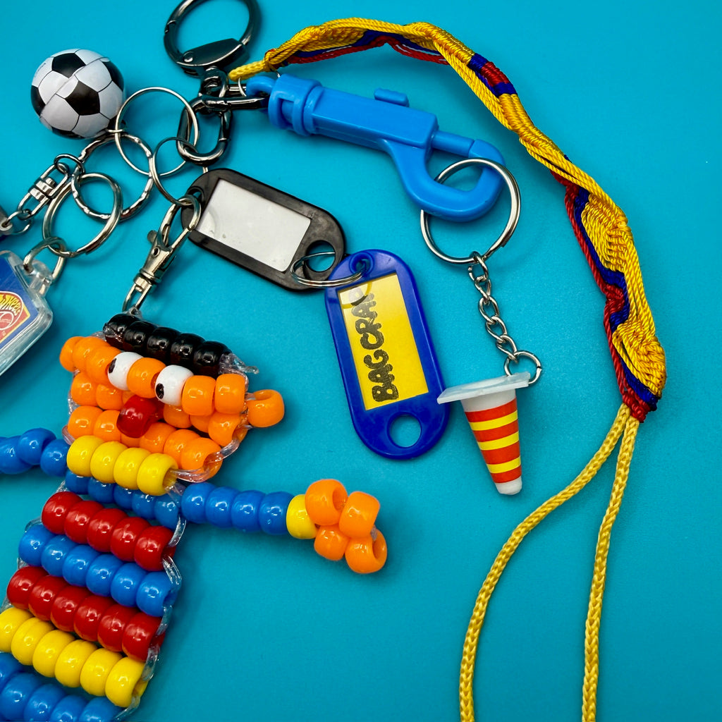 One-of-One Y2K Vintage Keychain Bag Charm Pack — Ernie, Robot Dog