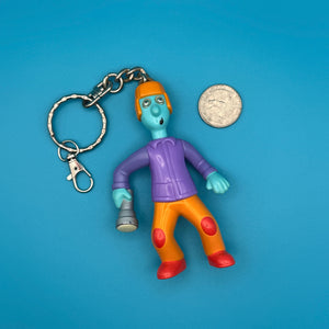 1980s-1990s Purple  s &  s -  vintage keychain vintage charms for bag nostalgia vintage keychains y2k collectible - Bag Crap