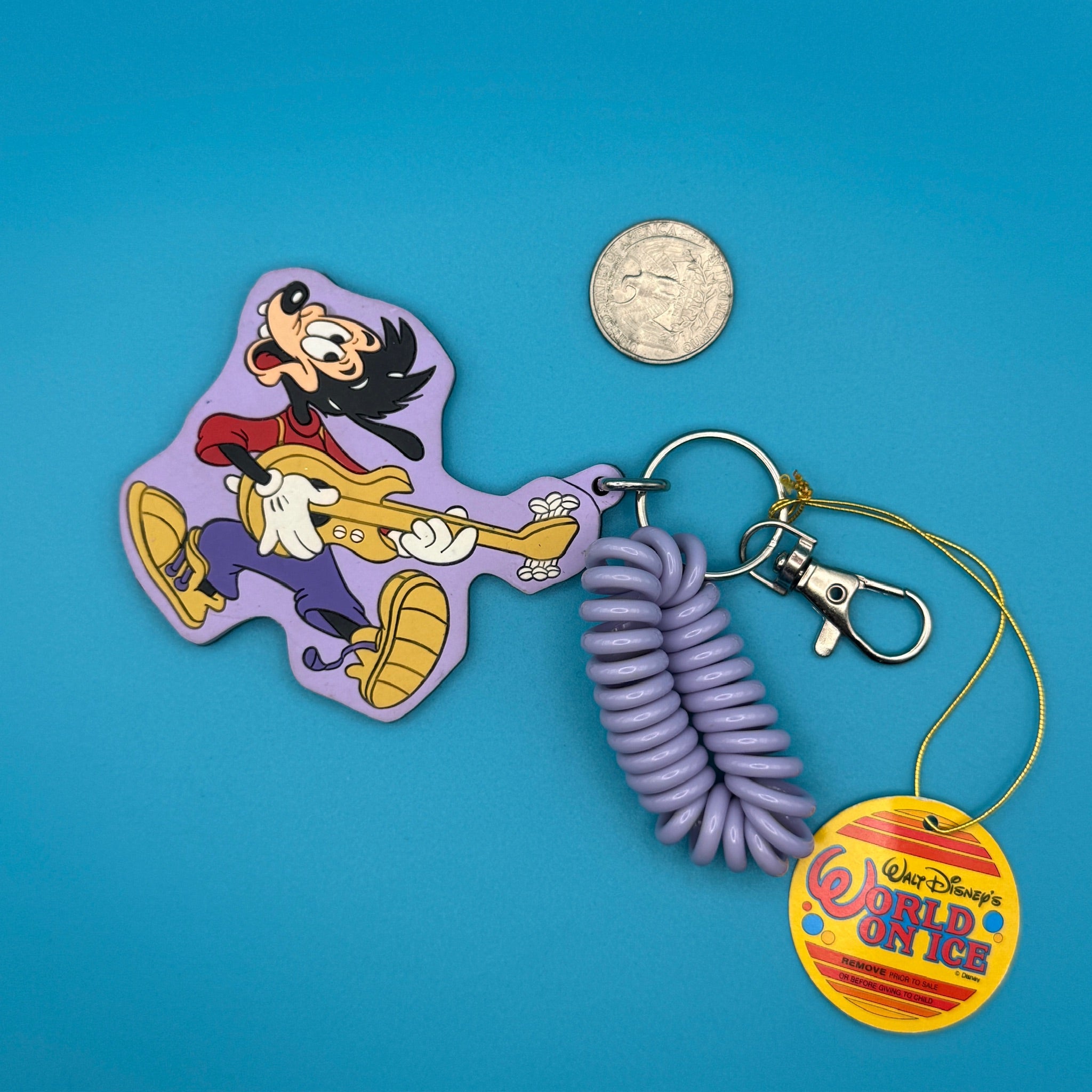 1980s-1990s Purple  s &  s -  vintage keychain vintage charms for bag nostalgia vintage keychains y2k collectible - Bag Crap
