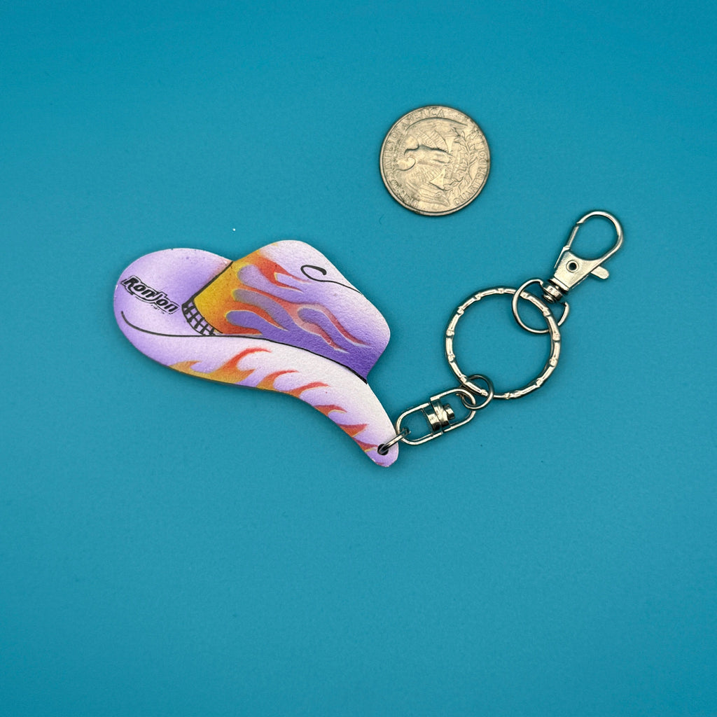 1980s-1990s Purple Vintage Keychains & Bag Charms