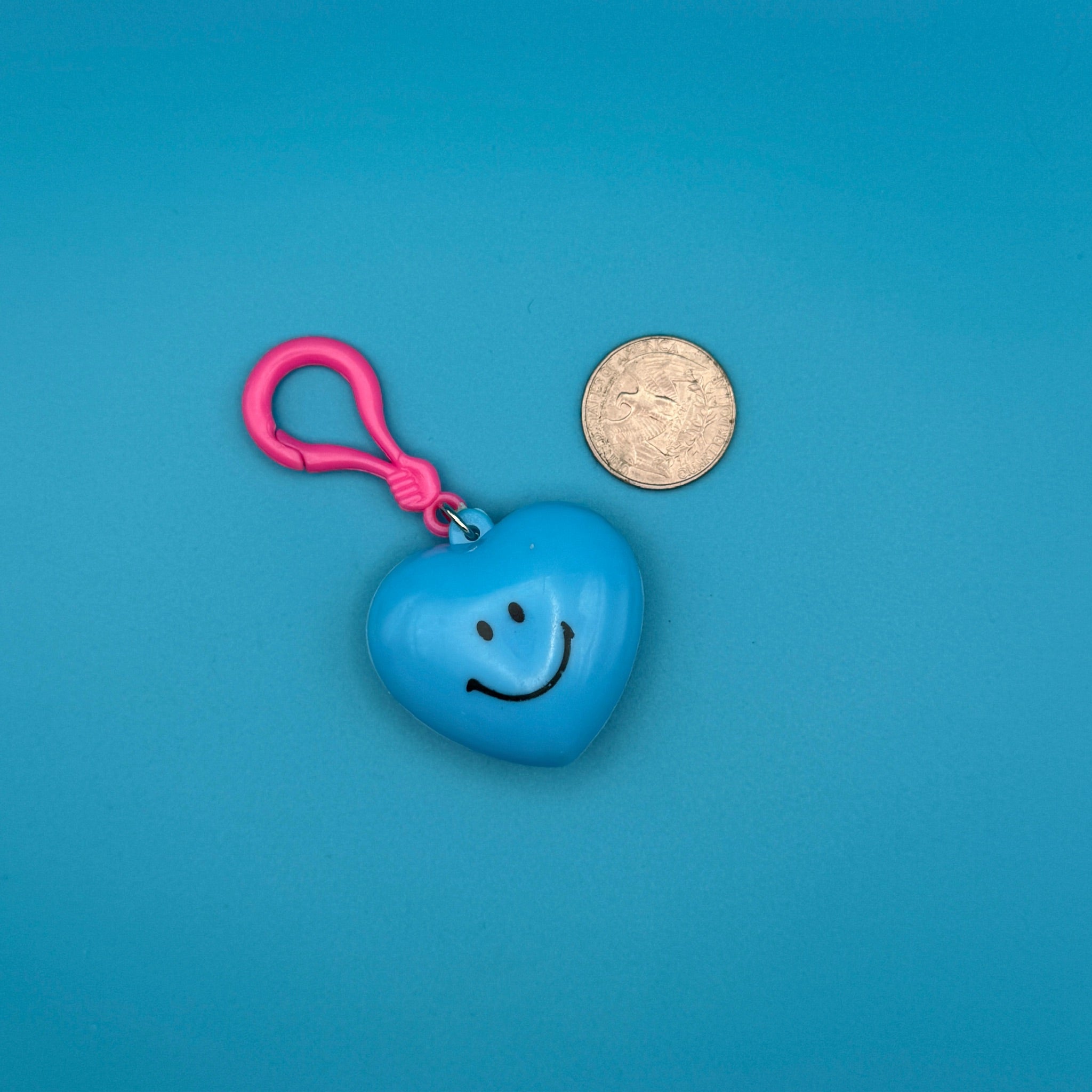 1980s-1990s Blue  s &  s -  vintage keychain vintage charms for bag nostalgia vintage keychains y2k collectible - Bag Crap