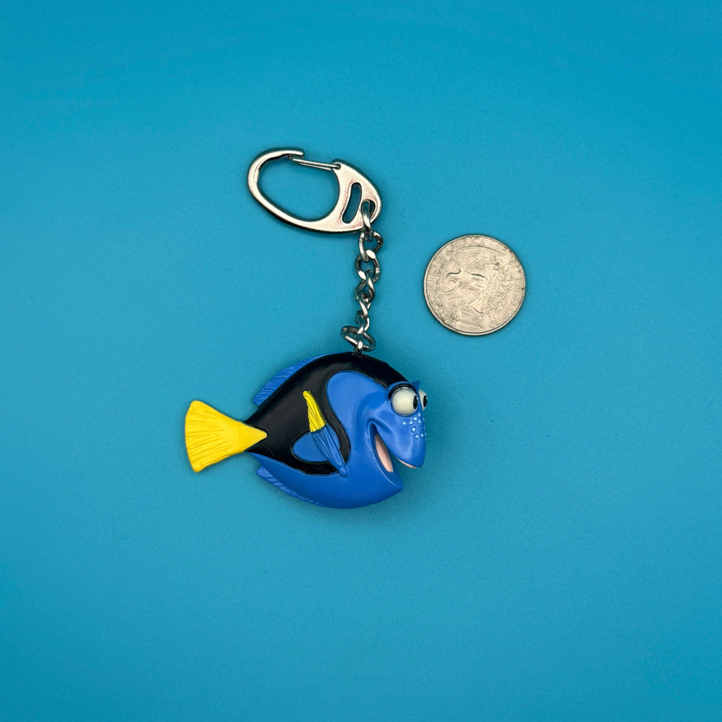 1980s-1990s Blue Vintage Keychains & Bag Charms