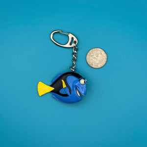 1980s-1990s Blue  s &  s -  vintage keychain vintage charms for bag nostalgia vintage keychains y2k collectible - Bag Crap