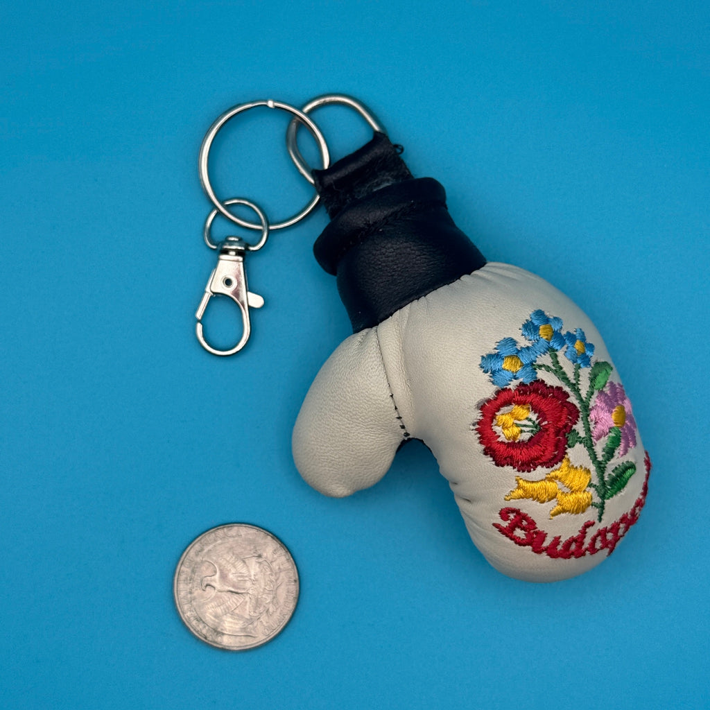 1980-1990s Vintage White Keychains & Bag Charms
