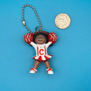 1980-1990s  White s &  s -  vintage keychain vintage charms for bag nostalgia vintage keychains y2k collectible - Bag Crap