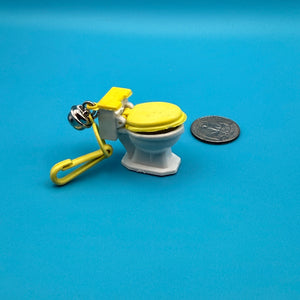 1980-1990s  White s &  s -  vintage keychain vintage charms for bag nostalgia vintage keychains y2k collectible - Bag Crap