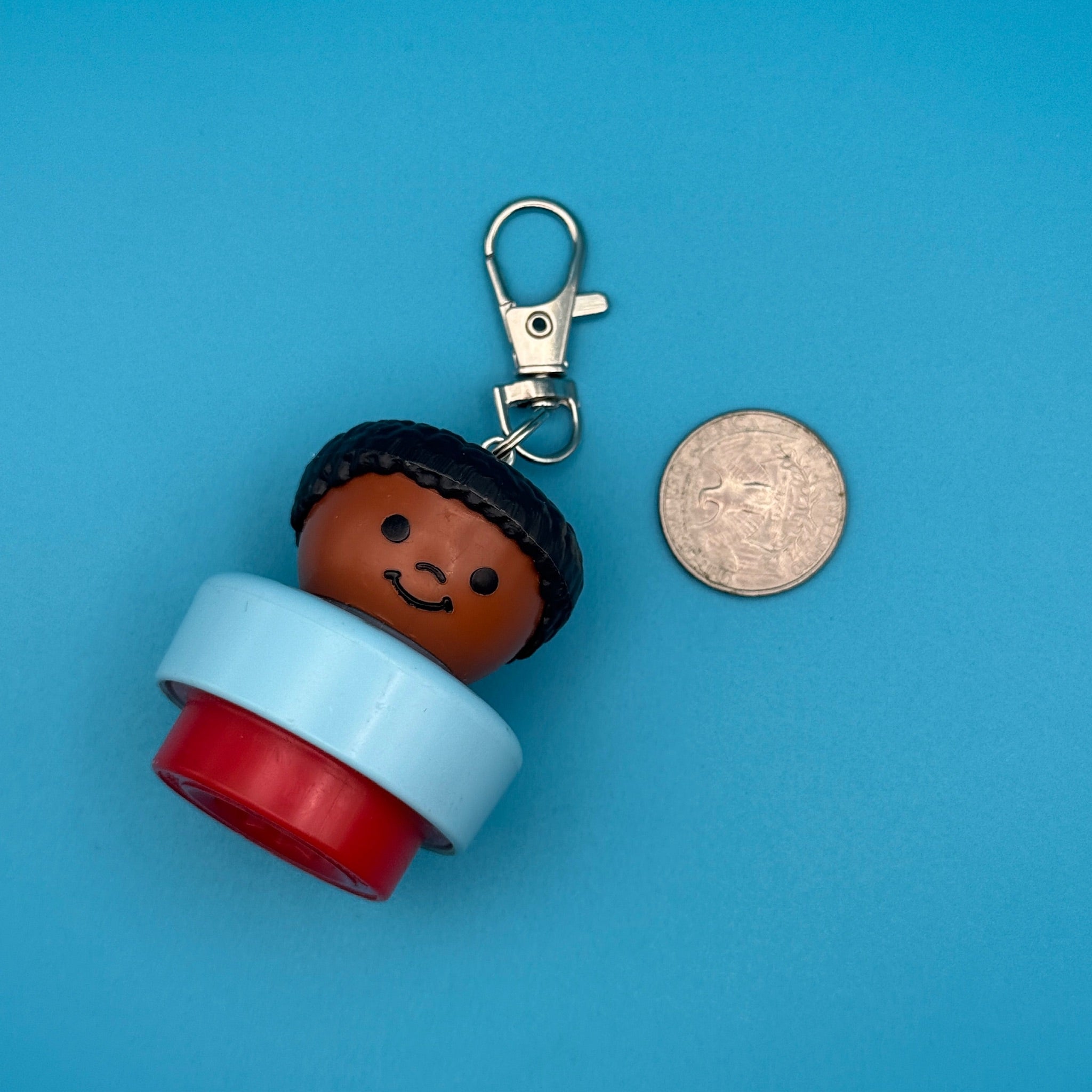 Fisher Price Little People  s -  vintage keychain vintage charms for bag nostalgia vintage keychains y2k collectible - Bag Crap
