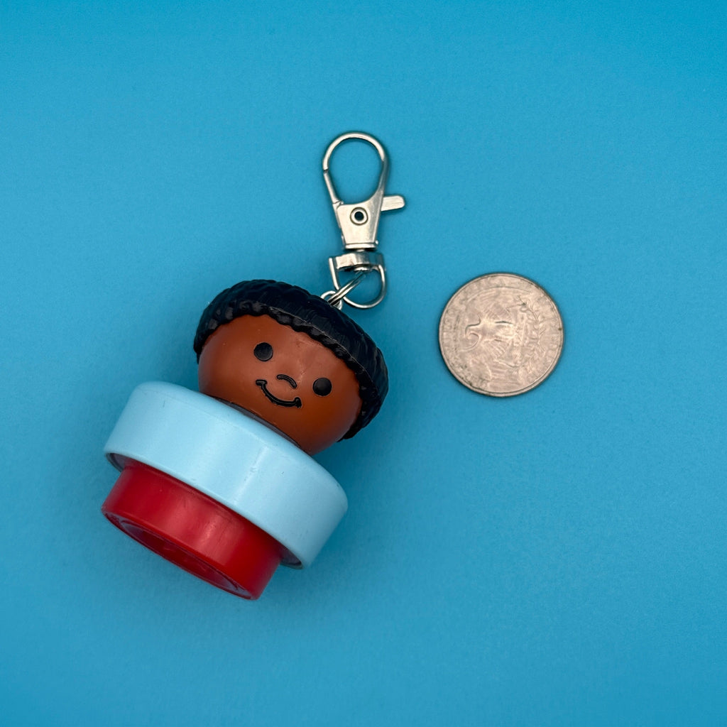 Vintage Fisher Price Little People Bag Charms
