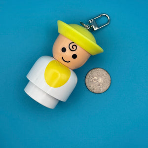 Fisher Price Little People  s -  vintage keychain vintage charms for bag nostalgia vintage keychains y2k collectible - Bag Crap