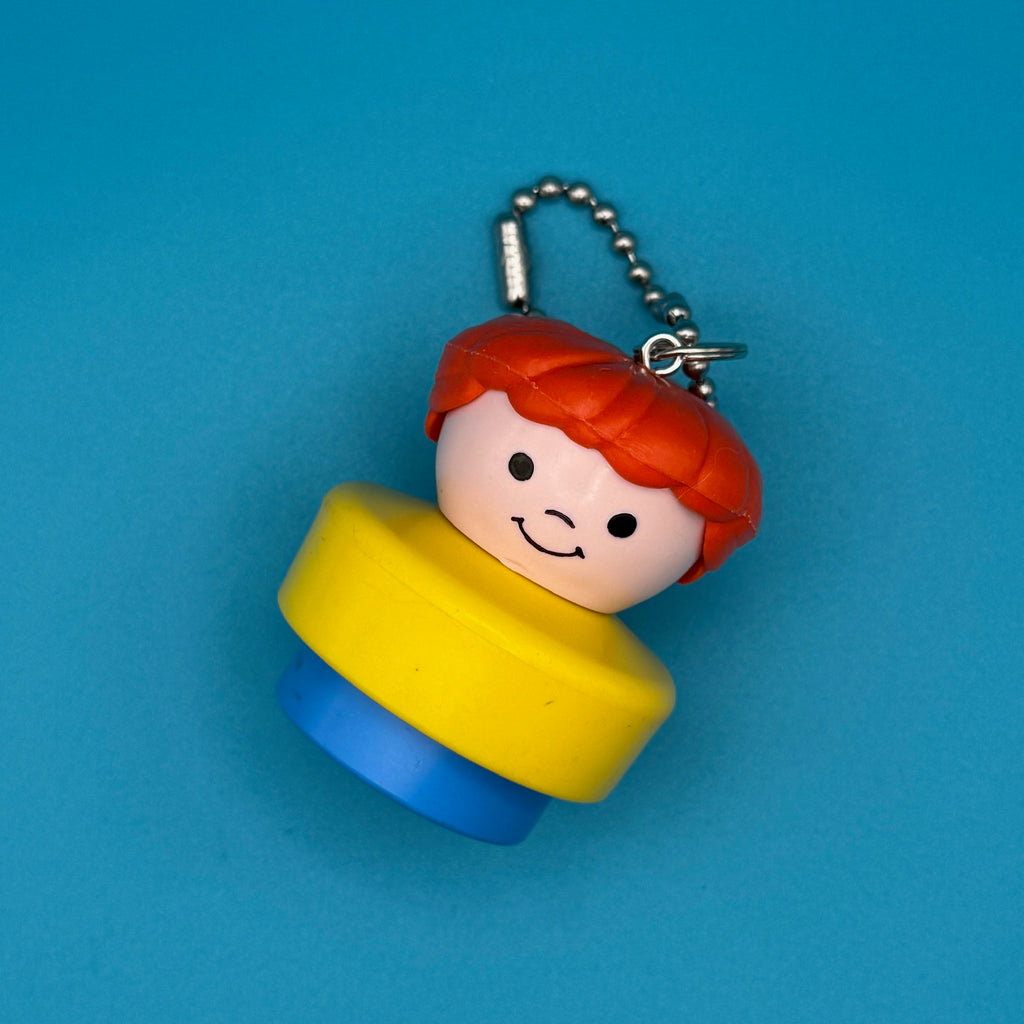 Vintage Fisher Price Little People Bag Charms