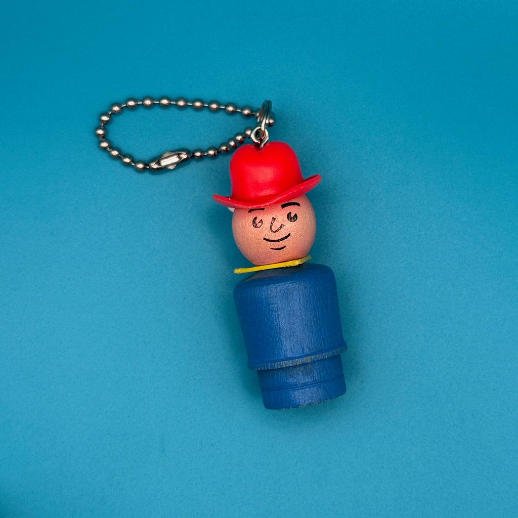 Vintage Fisher 1970s Price Little People Bag Charms