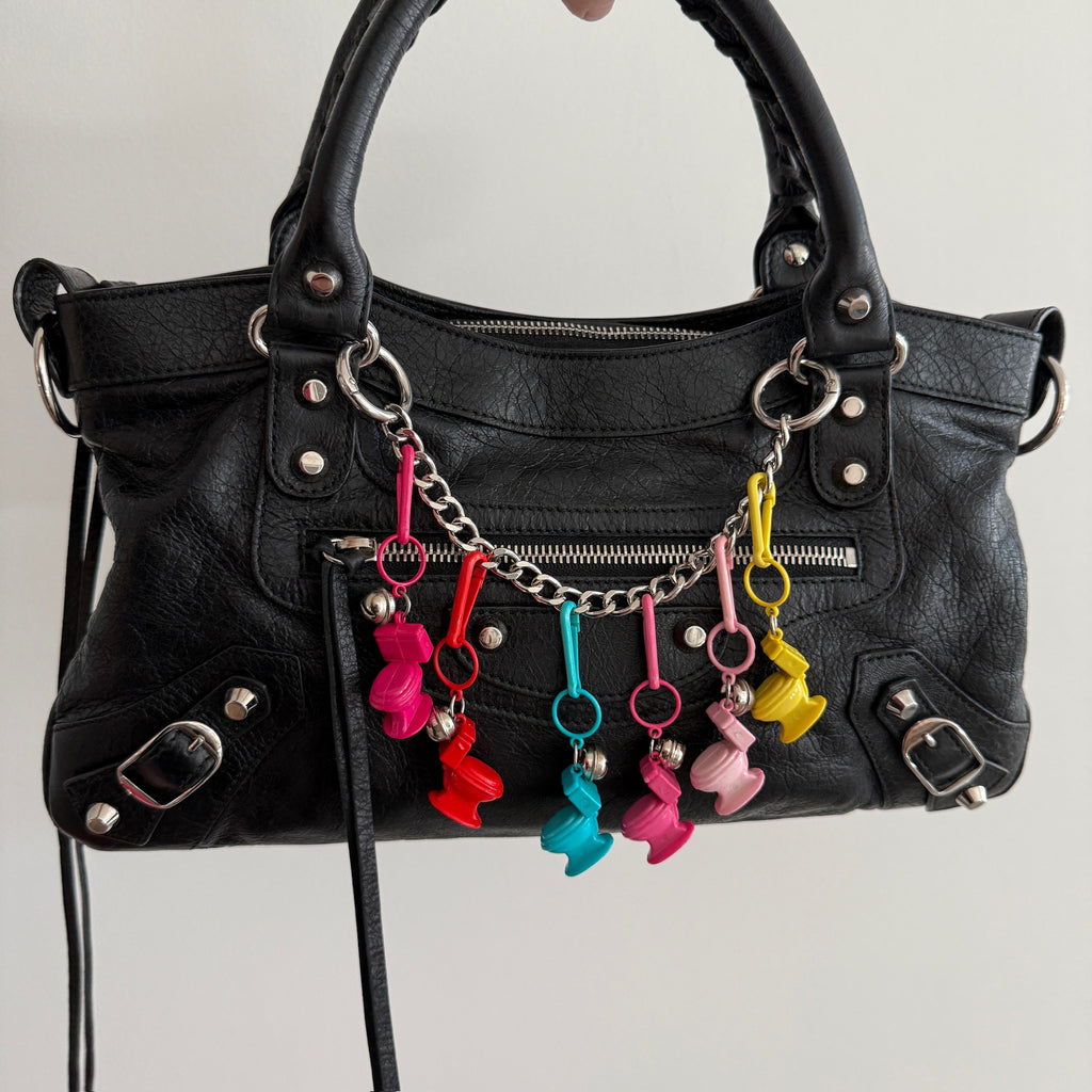 Vintage Colorful Assorted Miniature Toilet Charms