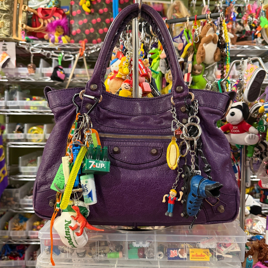 One-of-One 1980s Vintage Keychain Bag Charm Pack — Newport Cigarettes, 7Up