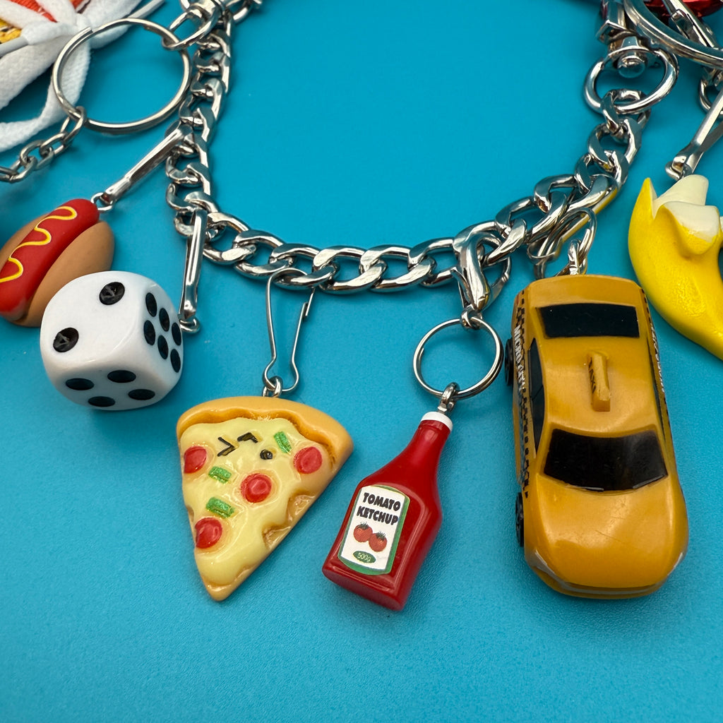 Vintage Keychain & Trinket Bag Charm Chain