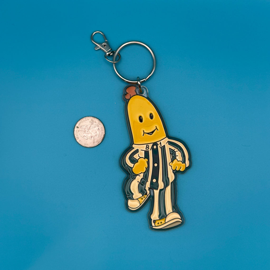 1970s-Y2K Vintage Bag Charms & Vintage Keychains: Yellow Collection