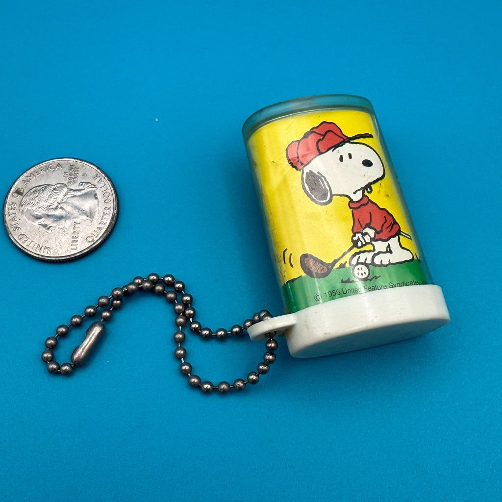 1970s-Y2K Vintage Bag Charms & Vintage Keychains: Yellow Collection