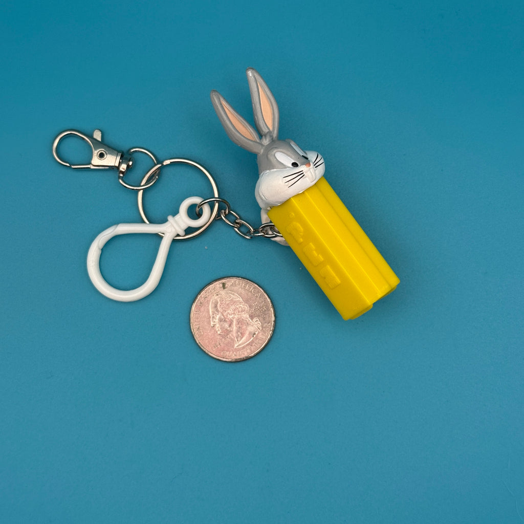 1970s-Y2K Vintage Bag Charms & Vintage Keychains: Yellow Collection