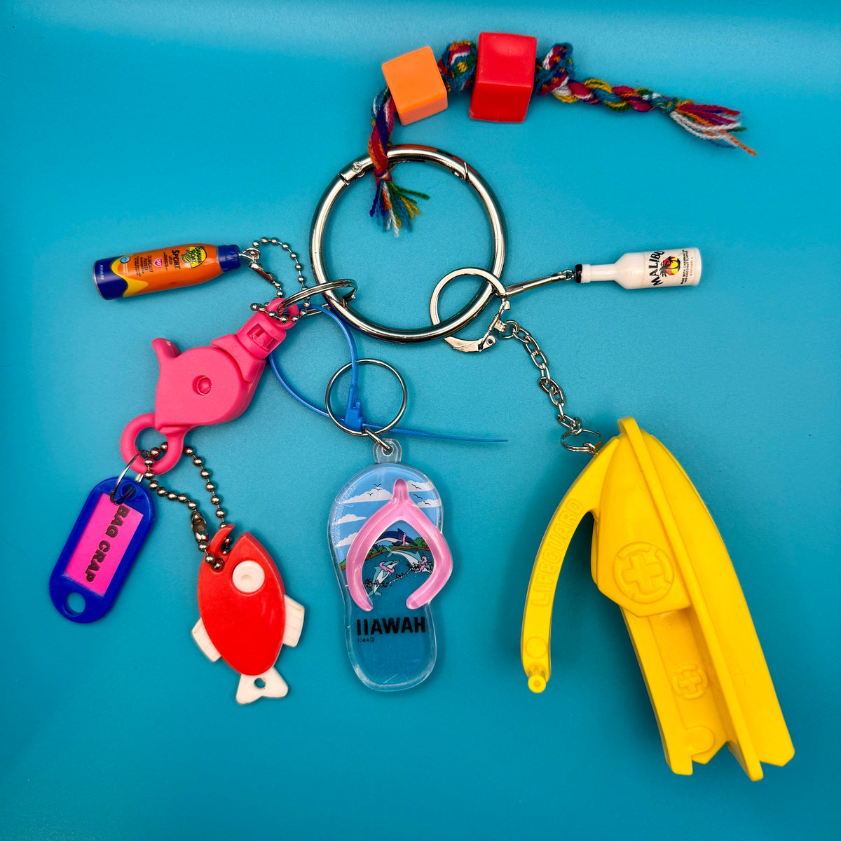 Barbie Sea-doo Sunscreen Y2k    &  Pack - barbie doll toy pink rare vintage keychain vintage charms for bag nostalgia vintage keychains y2k collectible - Bag Crap