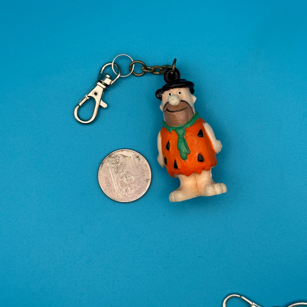 1970s-Y2K Vintage Bag Charms & Vintage Keychains: Orange Collection