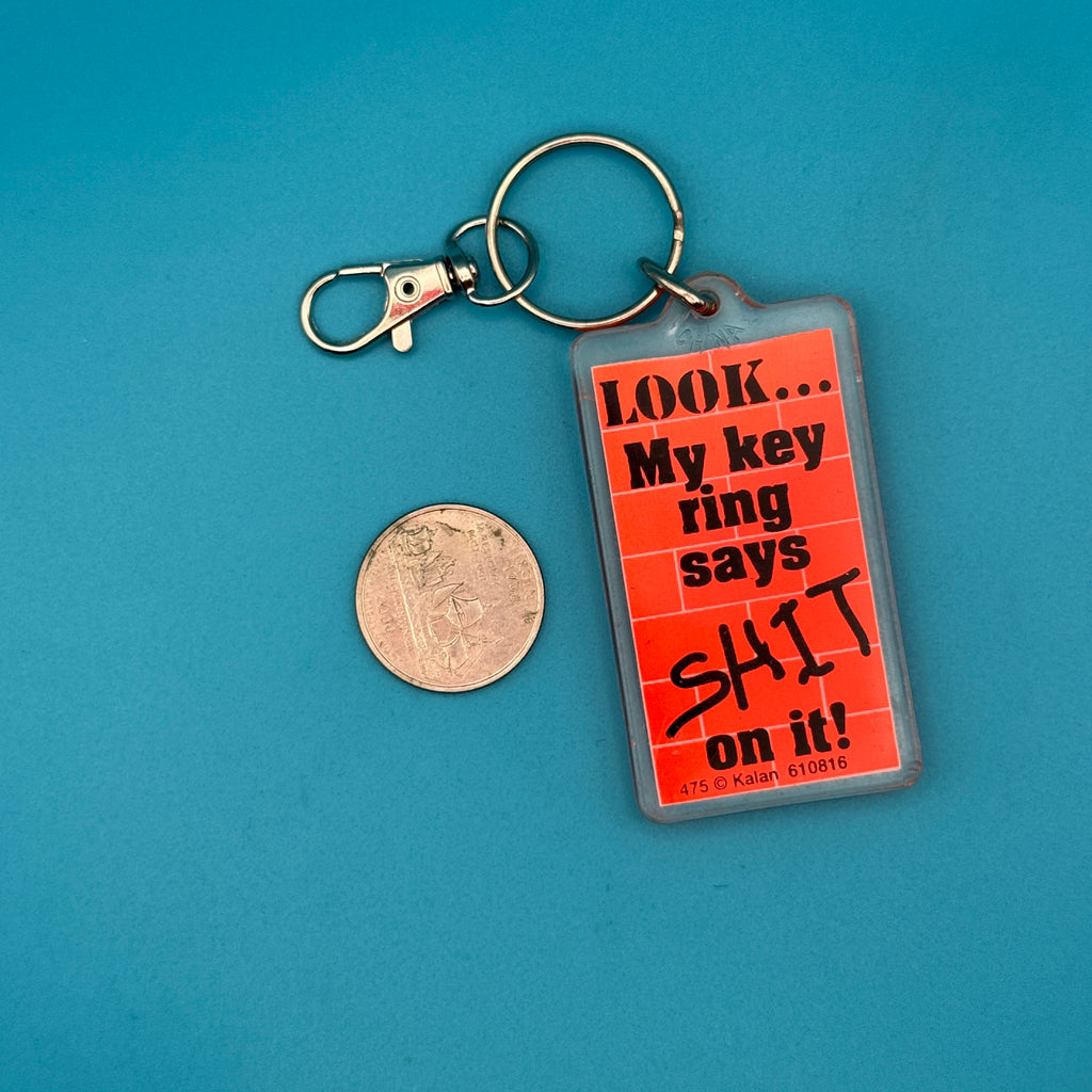 1970s-Y2K Vintage Bag Charms & Vintage Keychains: Orange Collection