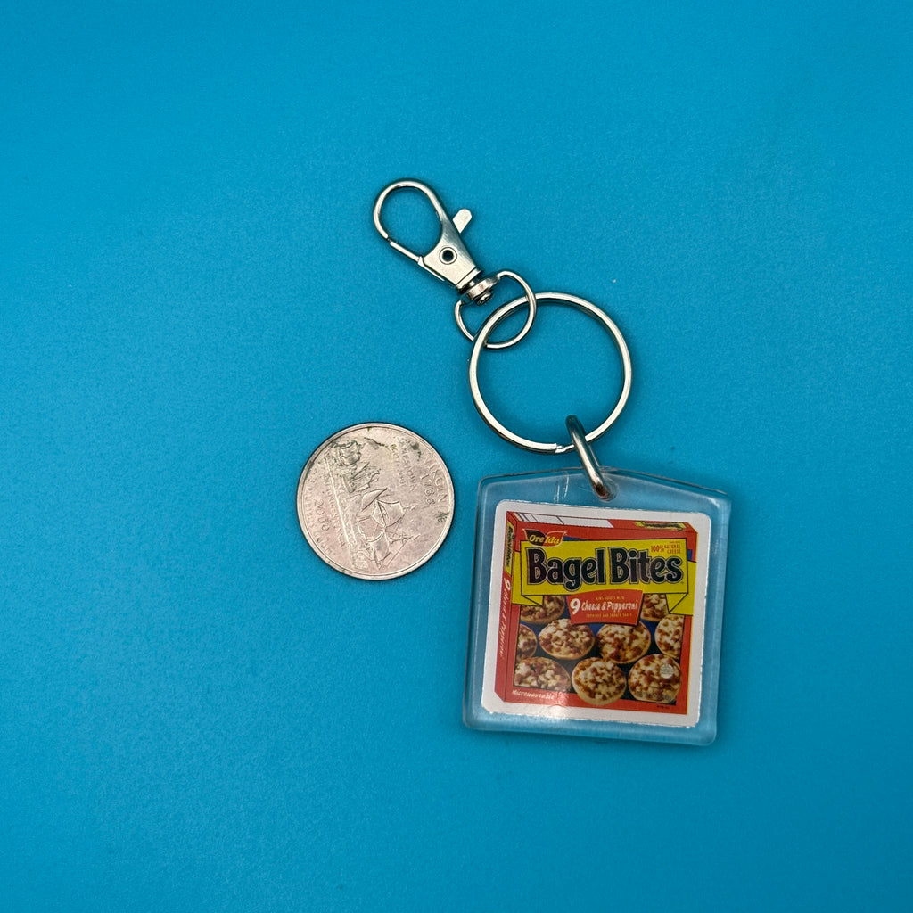 1970s-Y2K Vintage Bag Charms & Vintage Keychains: Orange Collection
