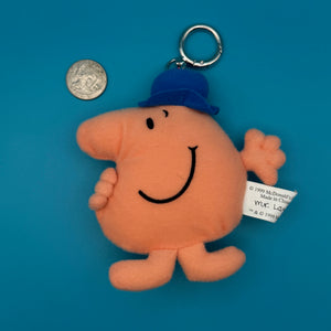 1999 Mr. Men 'Mr. Lazy' McDonald's Plush -  vintage keychain vintage charms for bag nostalgia vintage keychains y2k collectible - Bag Crap