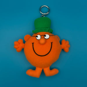 1999 Mr. Men 'Mr. Clever' McDonald's Plush -  vintage keychain vintage charms for bag nostalgia vintage keychains y2k collectible - Bag Crap
