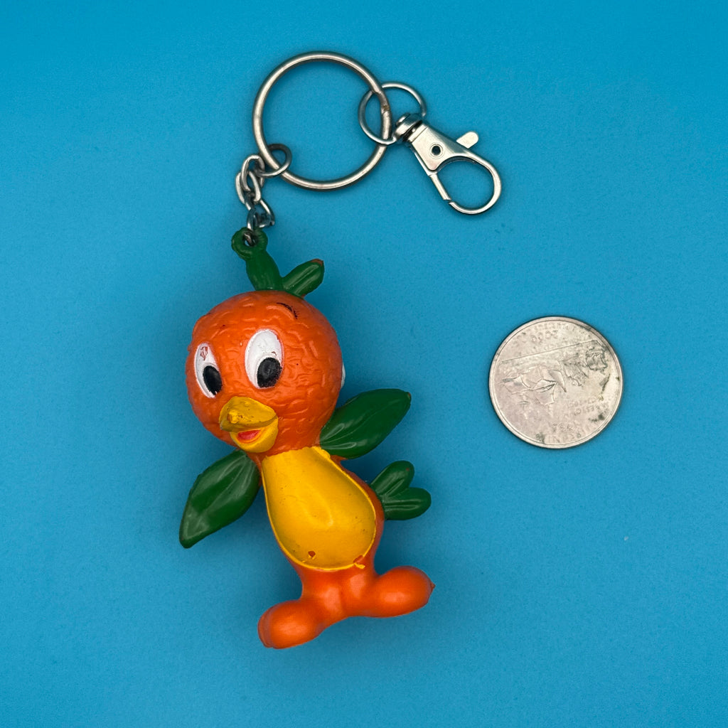 1970s-Y2K Vintage Bag Charms & Vintage Keychains: Orange Collection