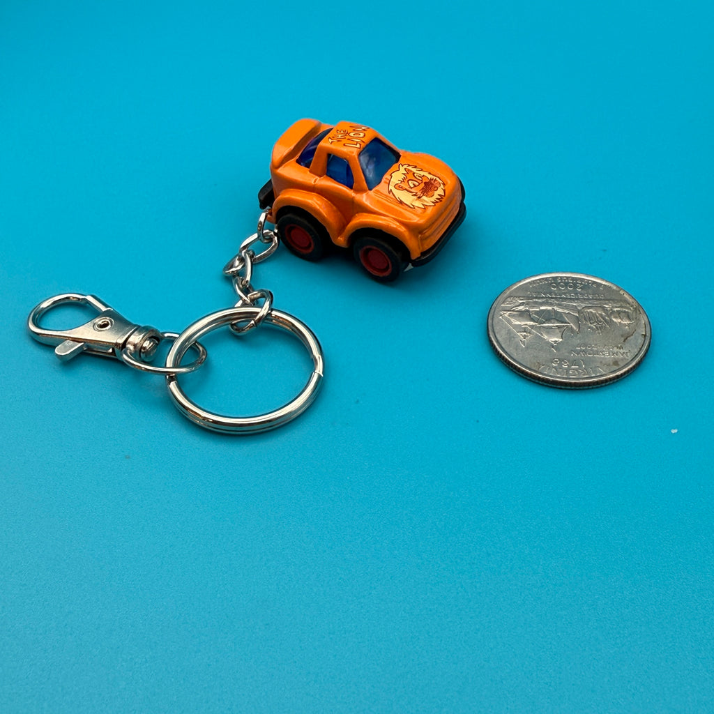 1970s-Y2K Vintage Bag Charms & Vintage Keychains: Orange Collection