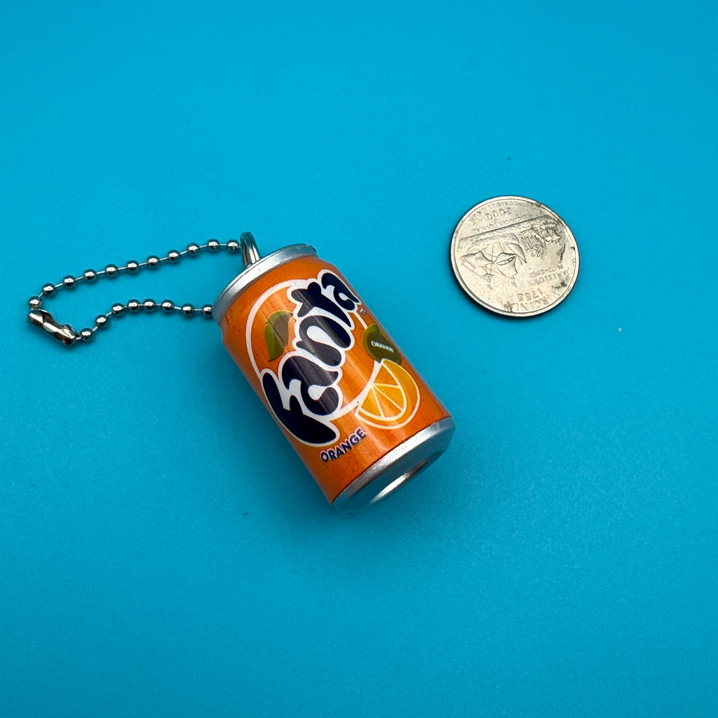 1970s-Y2K Vintage Bag Charms & Vintage Keychains: Orange Collection
