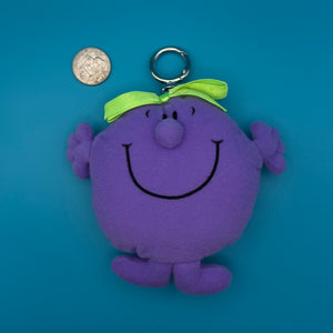1999 Mr. Men 'Little Miss Naughty' McDonald's Plush -  vintage keychain vintage charms for bag nostalgia vintage keychains y2k collectible - Bag Crap