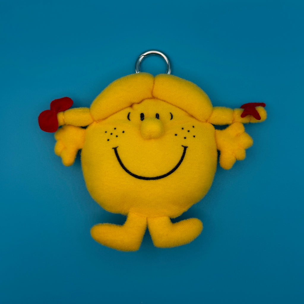 Vintage 1999 Mr. Men 'Little Miss Sunshine' McDonald's Plush Bag Charm