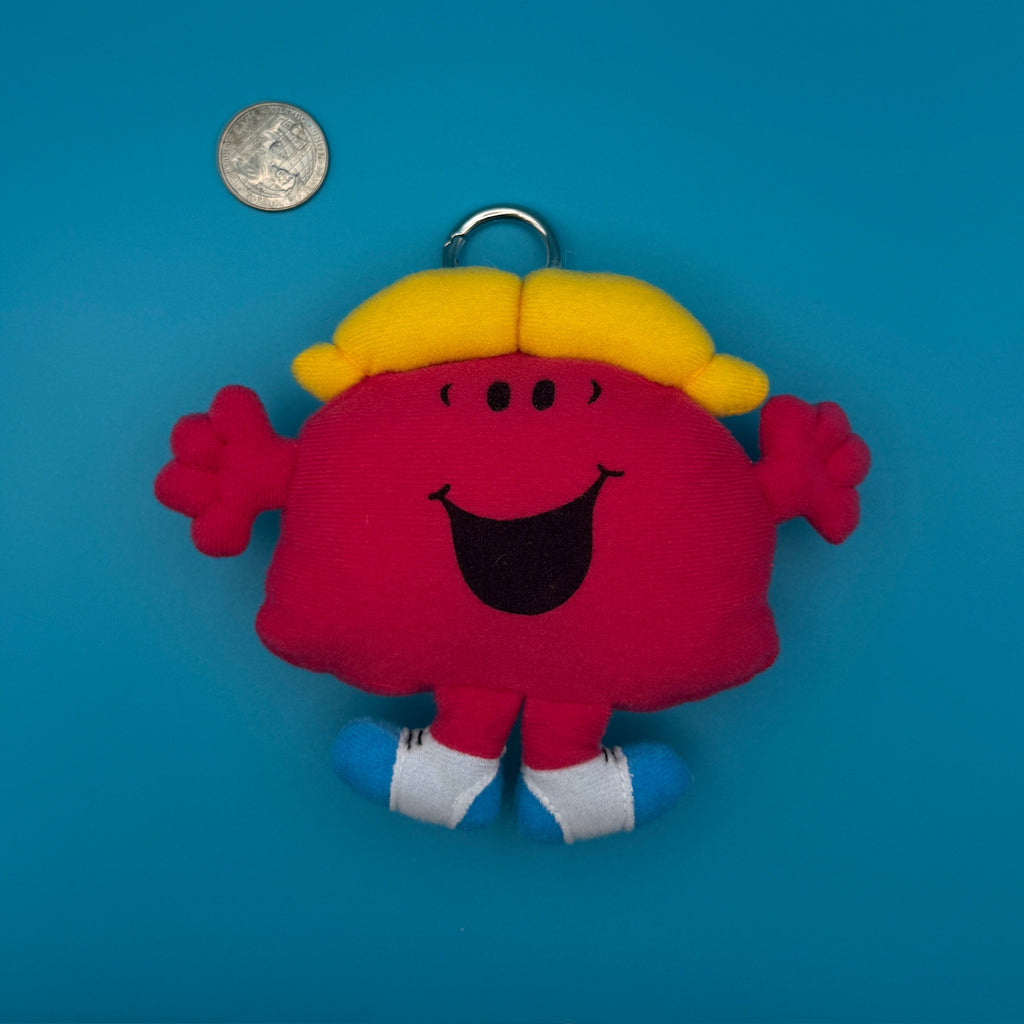 Vintage 90s 'Little Miss Chatterbox' McDonald's Plush Bag Charm
