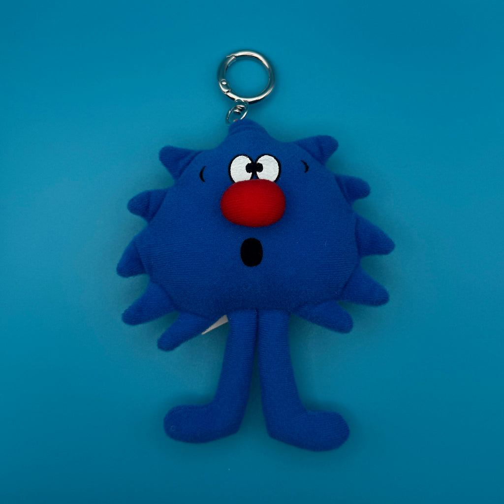 Vintage 1999 Mr. Men McDonald's Plush Bag Charm: Mr. Sneeze