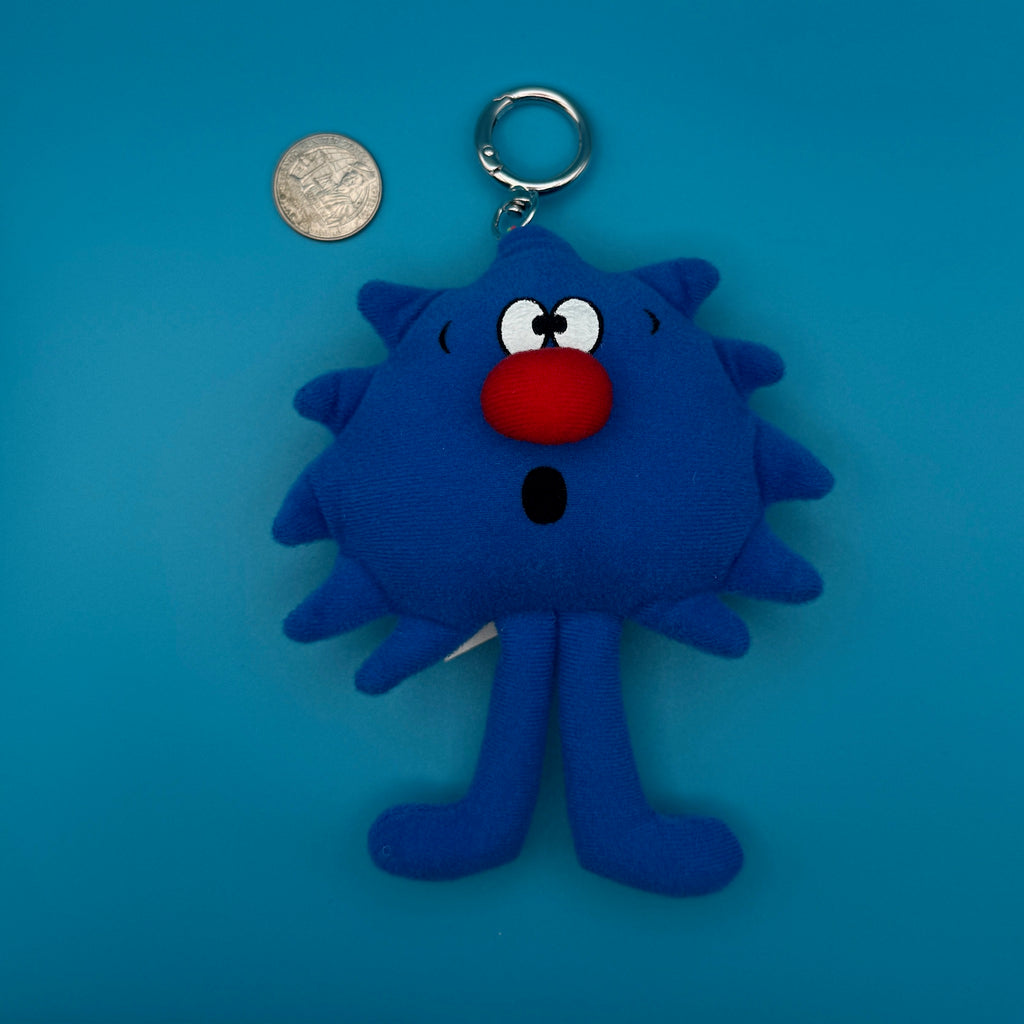 Vintage 1999 Mr. Men McDonald's Plush Bag Charm: Mr. Sneeze