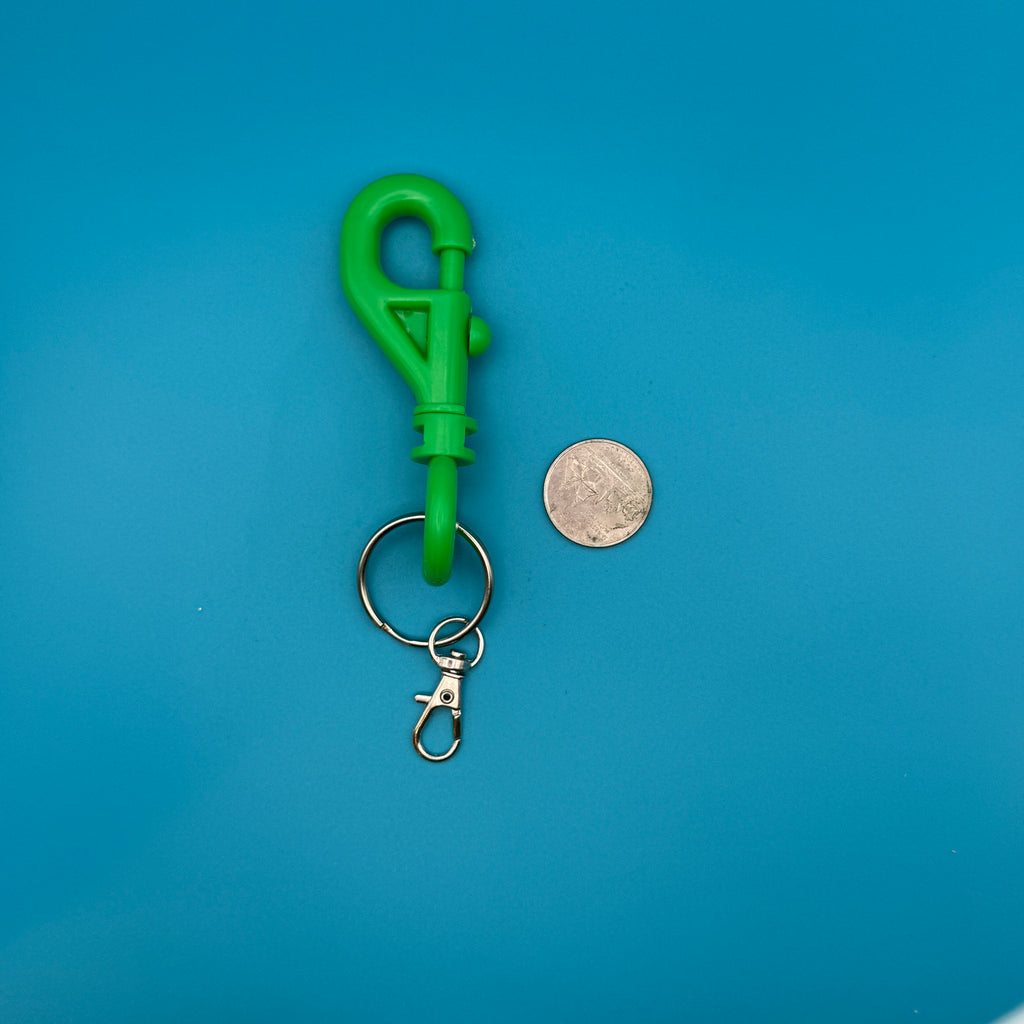 1970s-Y2K Vintage Bag Charms & Vintage Keychains: Green Collection