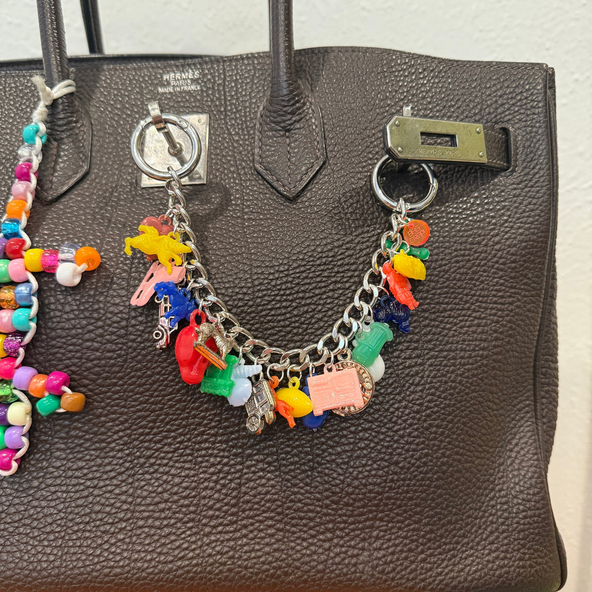 Fully Loaded  Toy Trinket   Chain - vintage bag charm chains silver nostalgia vintage y2k vintage keychain vintage charms for bag nostalgia vintage keychains y2k collectible - Bag Crap