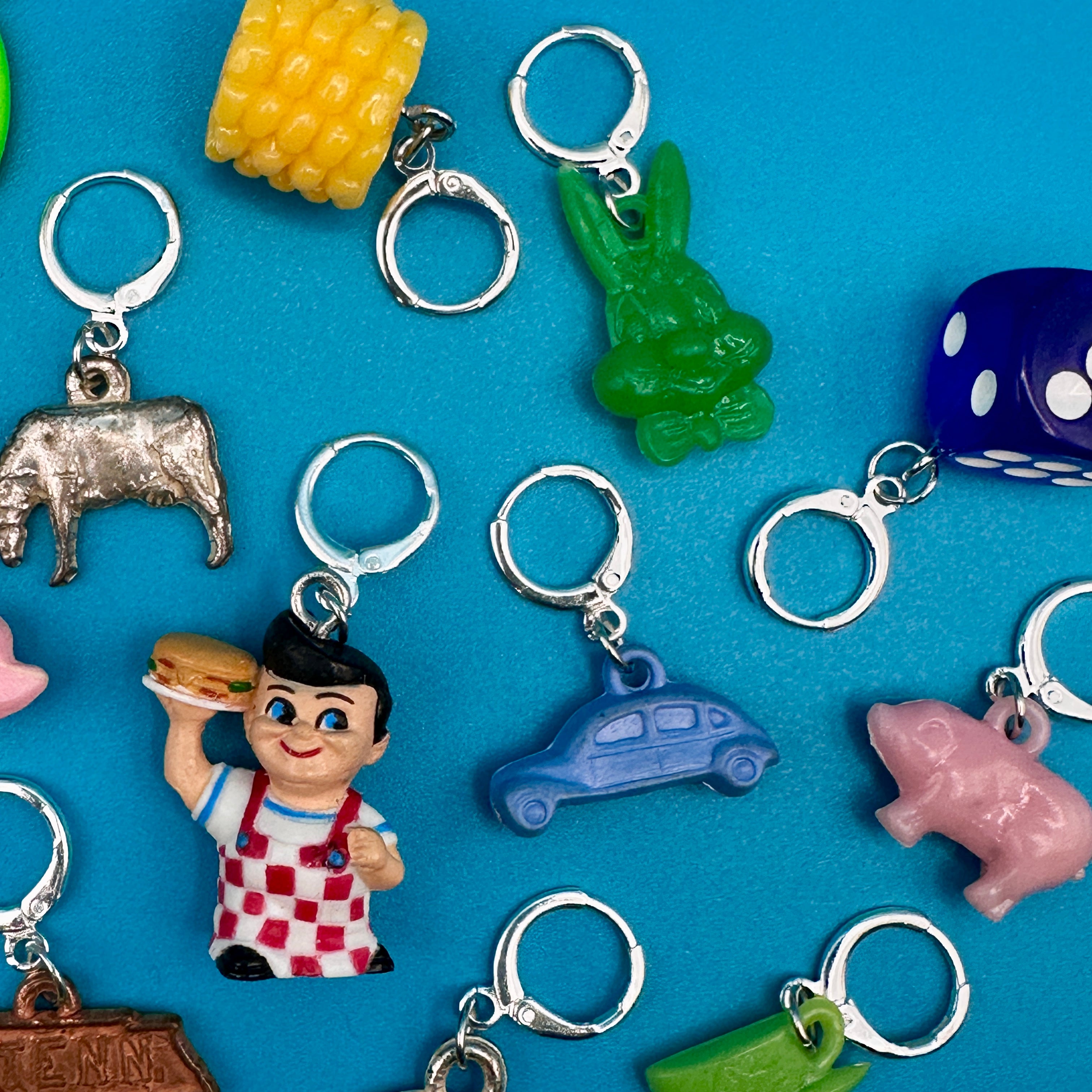 Sterling Silver Trinket s: Drop II -  vintage keychain vintage charms for bag nostalgia vintage keychains y2k collectible - Bag Crap