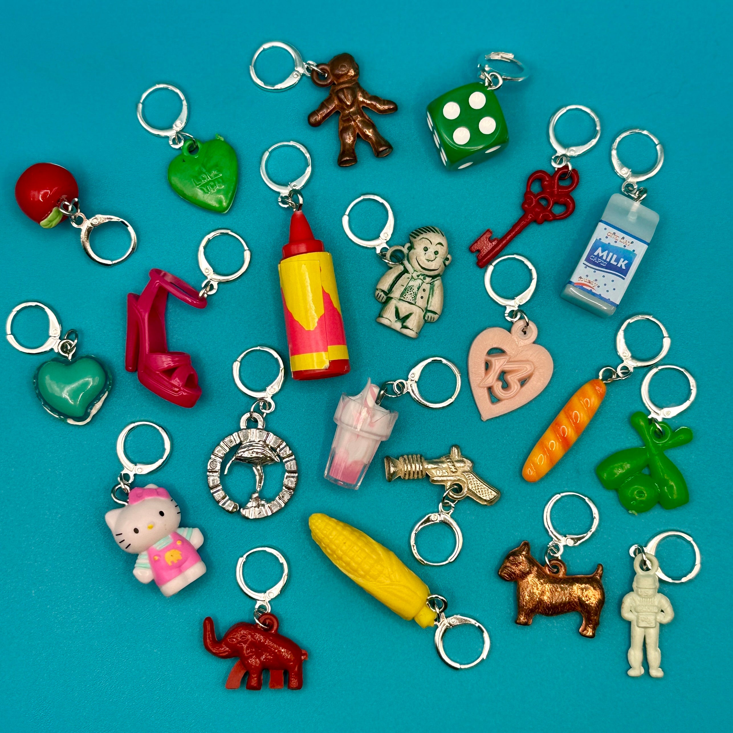 Sterling Silver Plated Trinket s: Drop III - hello kitty sanrio japan kawaii rare vintage keychain vintage charms for bag nostalgia vintage keychains y2k collectible - Bag Crap