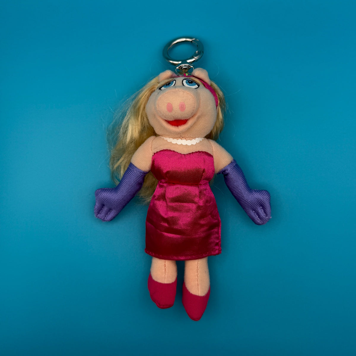 RARE Vintage Y2K McDonald's UK Miss Piggy Plush Bag Charm