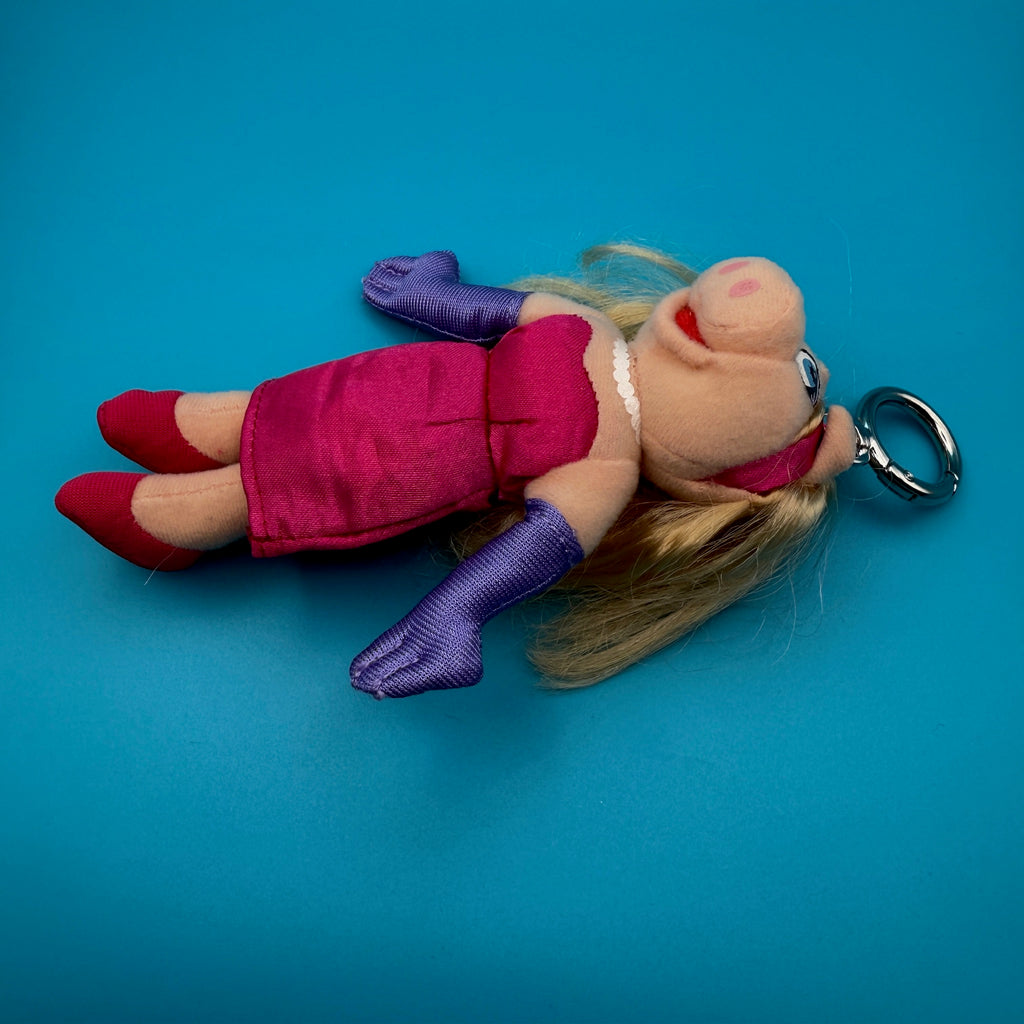 RARE Vintage Y2K McDonald's UK Miss Piggy Plush Bag Charm
