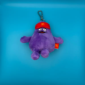 RARE McDonald's Singapore 'Grimace' Plush -  vintage keychain vintage charms for bag nostalgia vintage keychains y2k collectible - Bag Crap