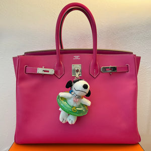 Bag Crap - Vintage Plush Snoopy Bag Charm with Pool Floatie + Goggles