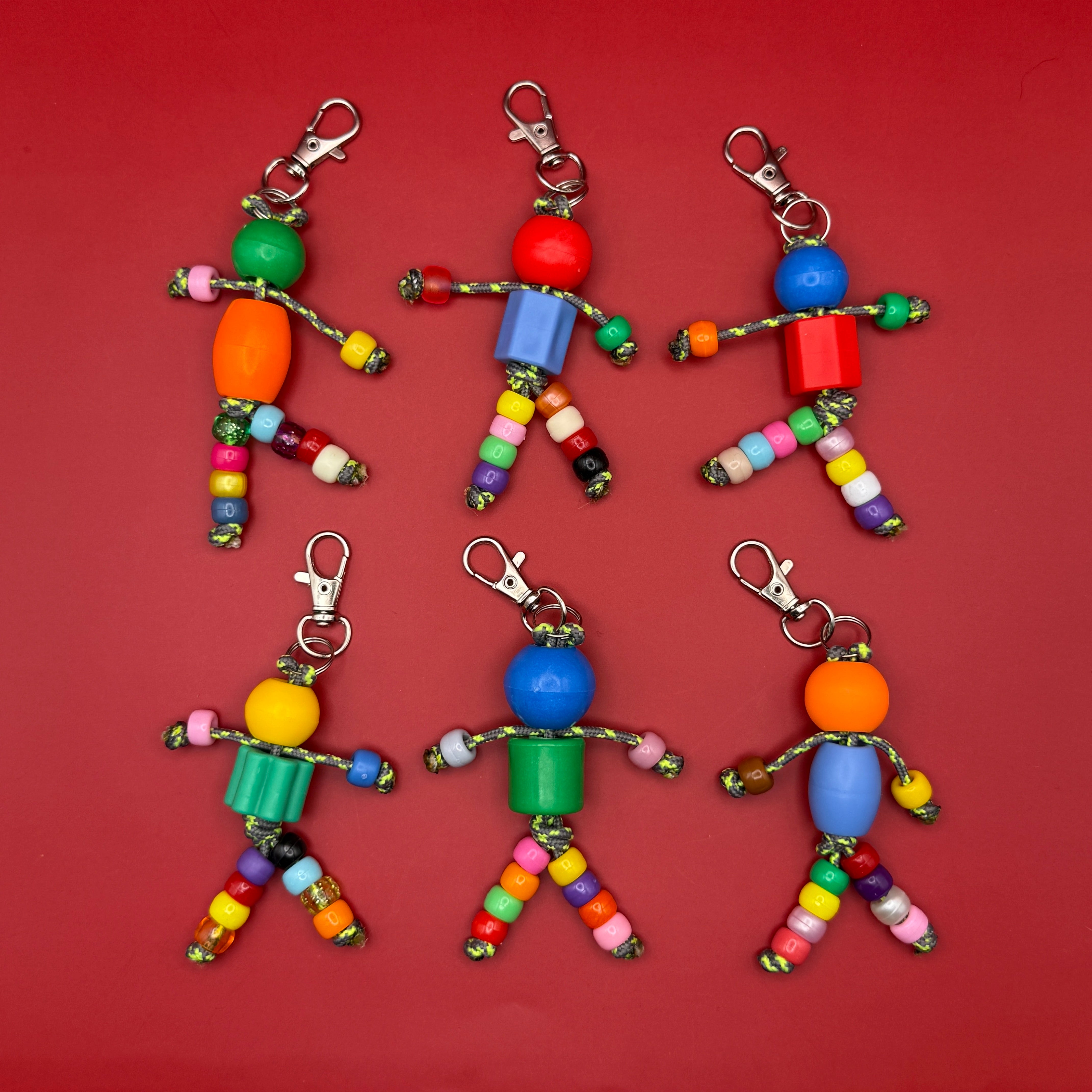 Little Buddy Beaded  s -  vintage keychain vintage charms for bag nostalgia vintage keychains y2k collectible - Bag Crap