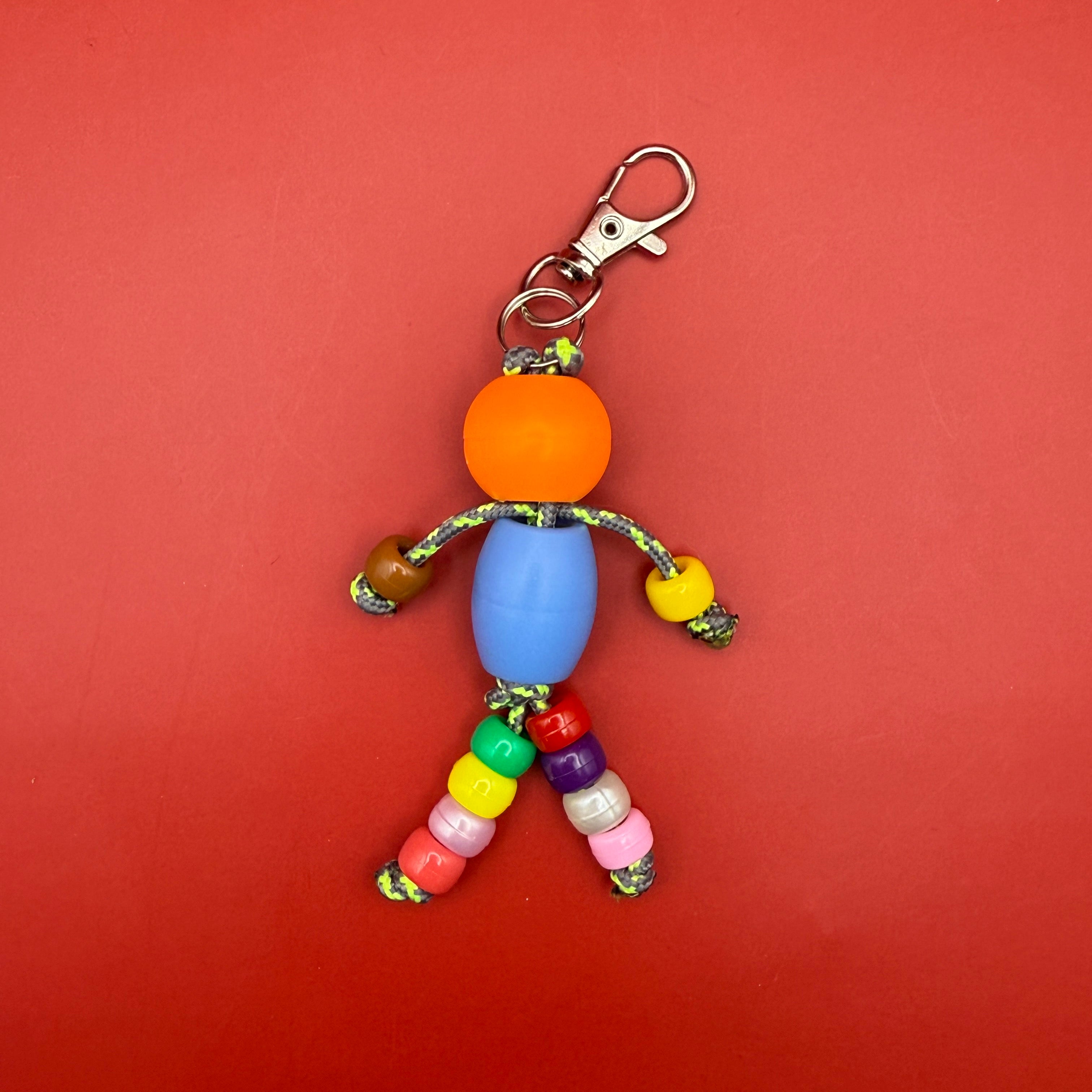 Little Buddy Beaded  s -  vintage keychain vintage charms for bag nostalgia vintage keychains y2k collectible - Bag Crap