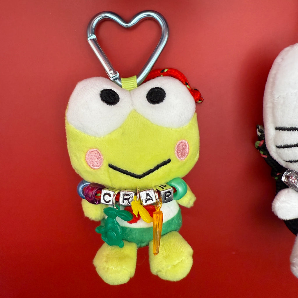 Vintage Charm Necklace Sanrio Plush Bag Charms