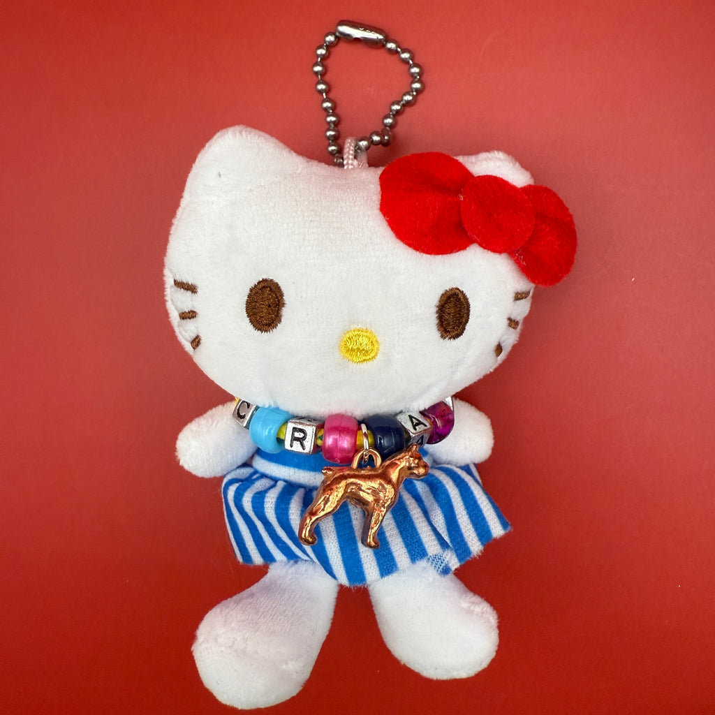 Vintage Charm Necklace Sanrio Plush Bag Charms