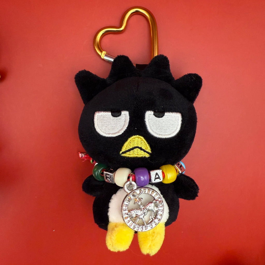 Vintage Charm Necklace Sanrio Plush Bag Charms
