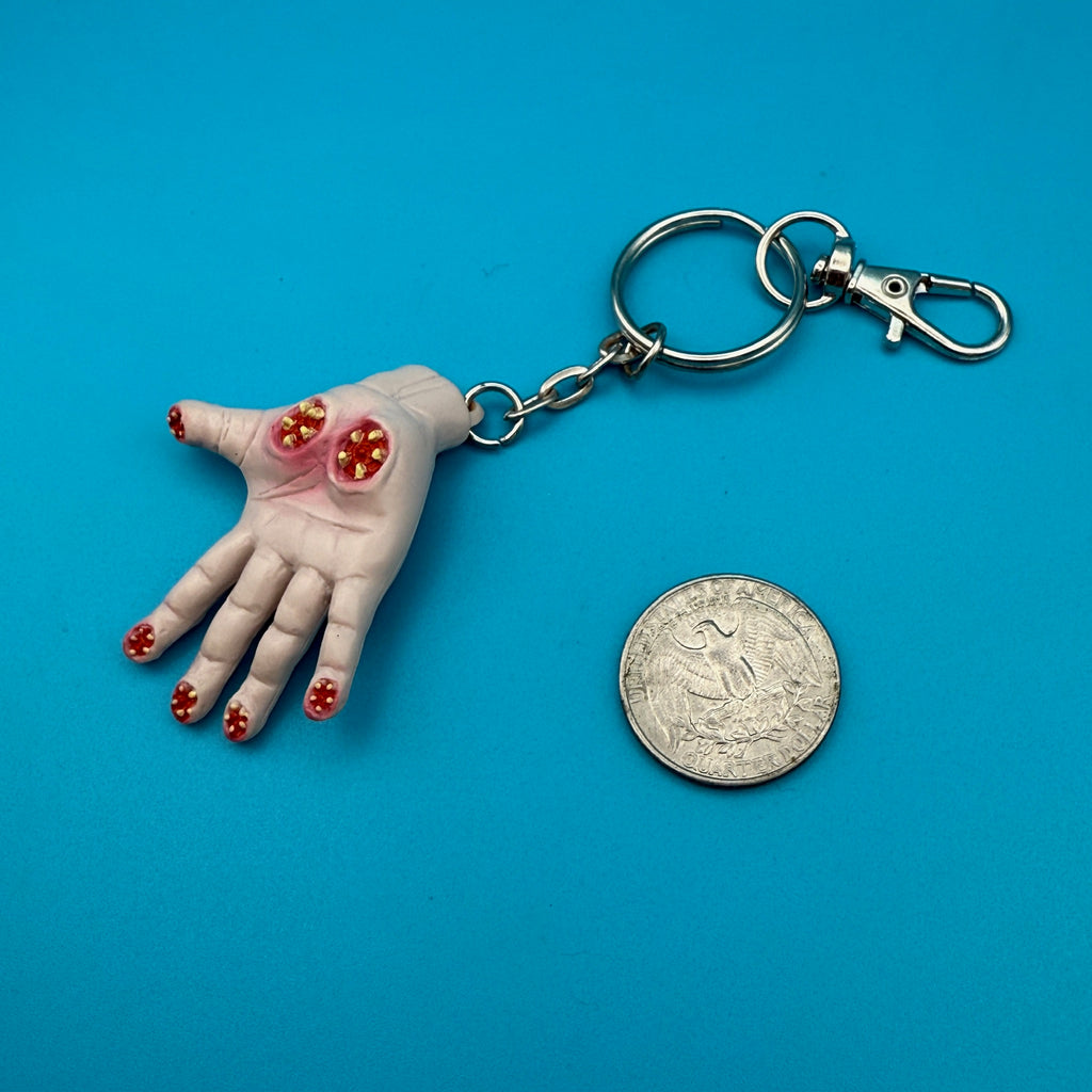 Vintage Spooky Halloween Keychains & Bag Charms